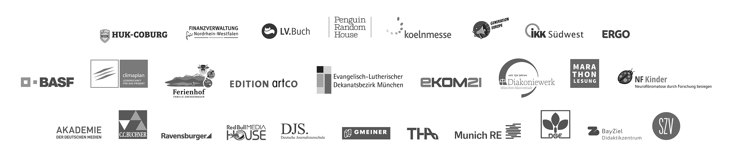 Referenzen Elisabeth Wallner Logos