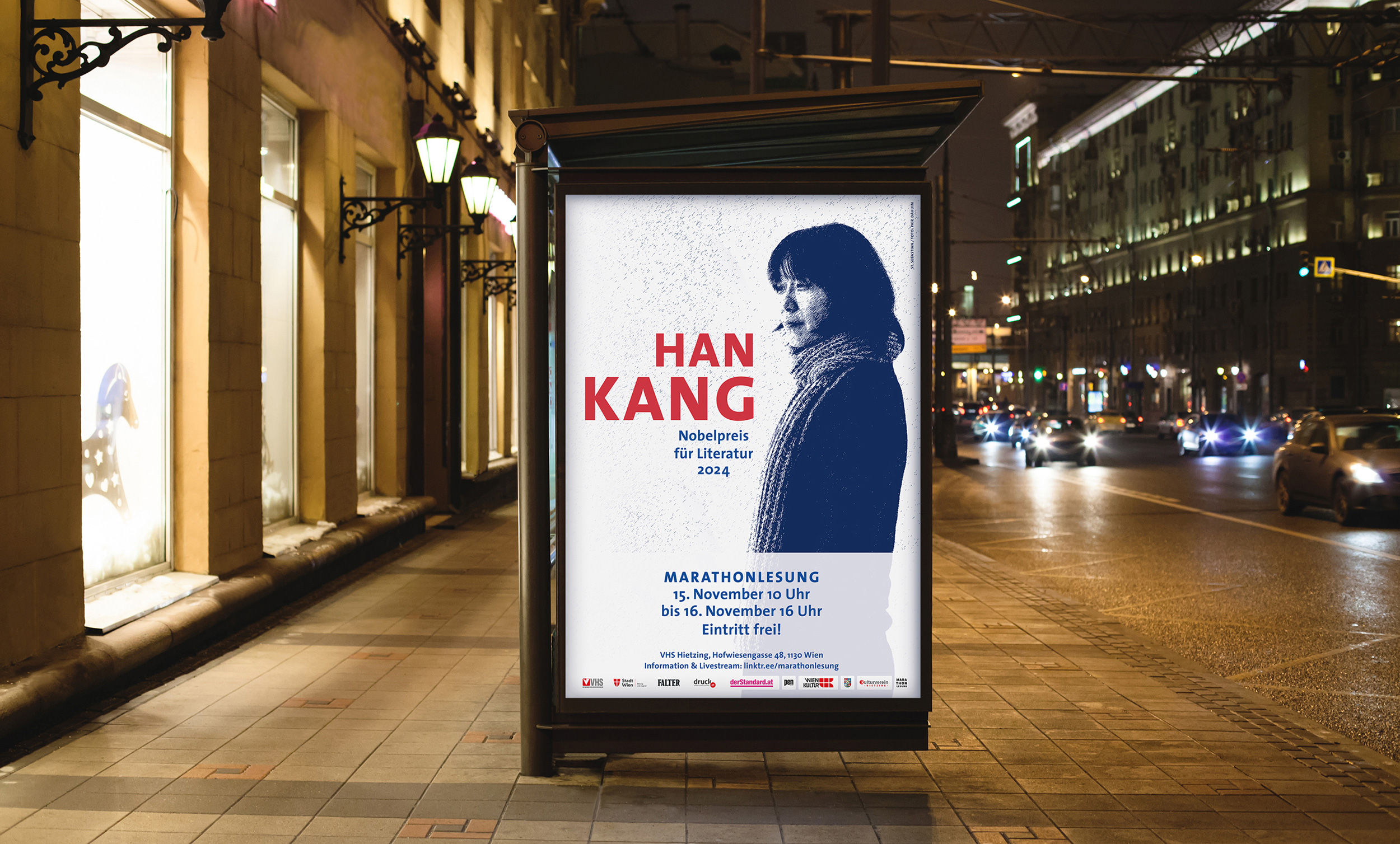 Elisabeth Wallner Marathonlesung 2024 Citylight